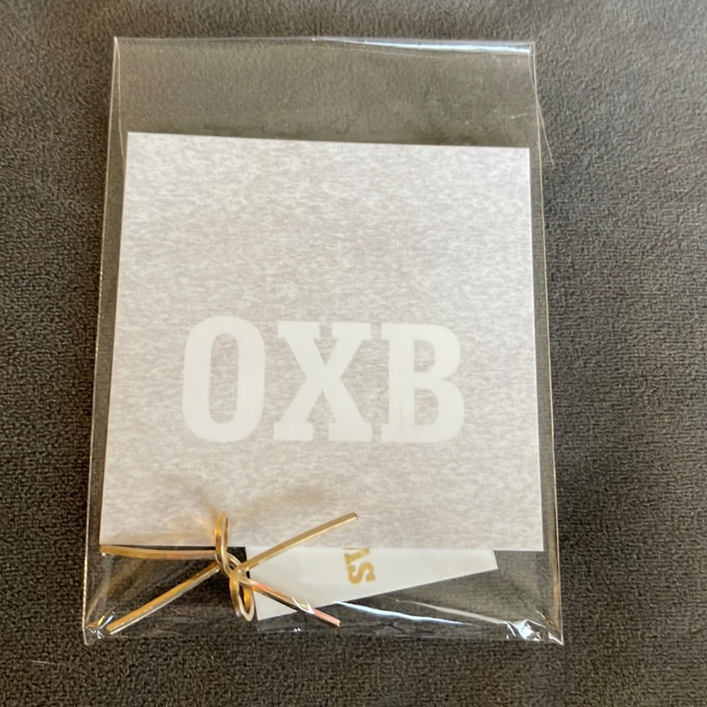 OXB Gold Earrings